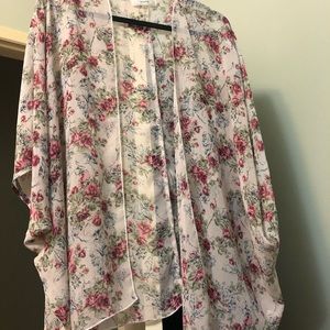 Floral cardigan